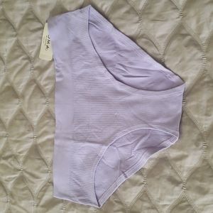 Aloe Ribbed Hipster panties in Wild Lavender color